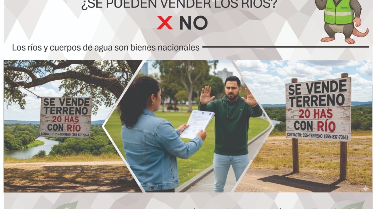 Legalidad en la venta de terrenos con río en México