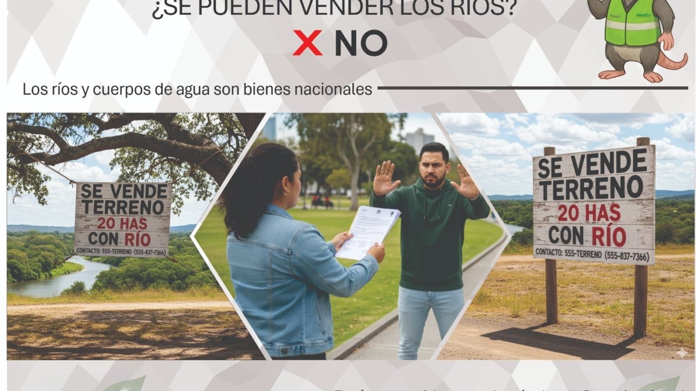 Legalidad en la venta de terrenos con río en México