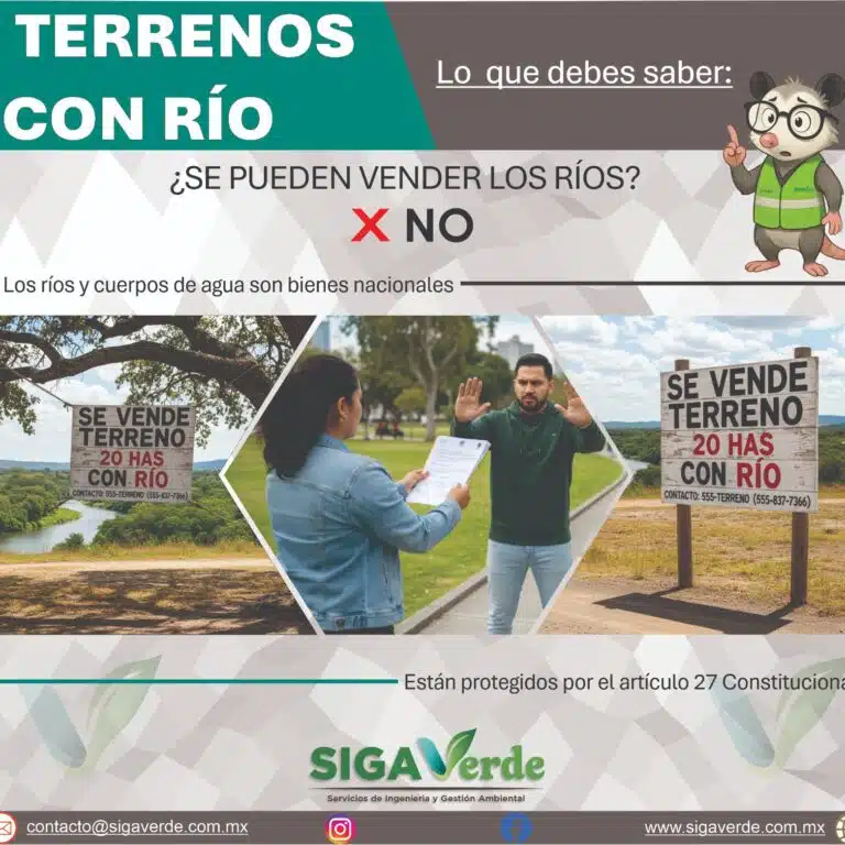 Legalidad en la venta de terrenos con río en México
